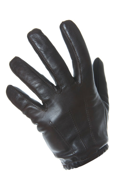 Brown Patrolman Leather Driving Gloves
