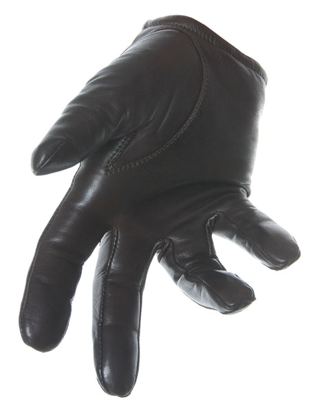 Brown Patrolman Leather Driving Gloves