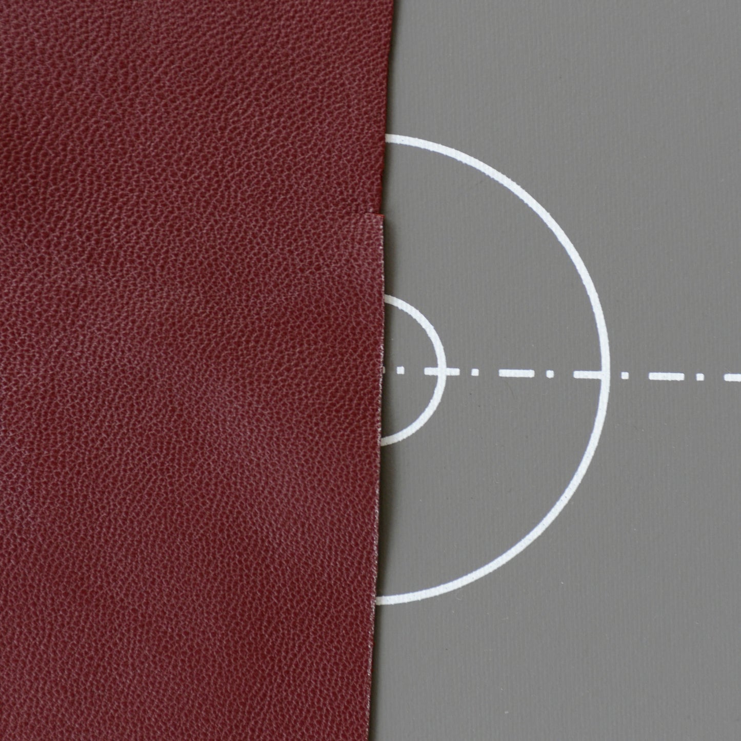 Burgundy Opera Leather Gloves Button Wrist