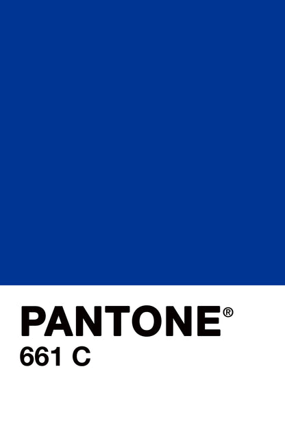 Royal Blue Mid Length Leather Gloves