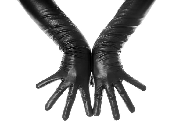 Extra Long Leather Opera Gloves