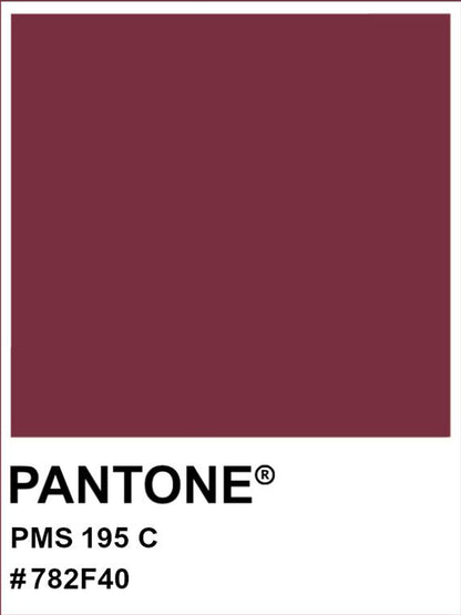 Burgundy Mid Length Leather Gloves